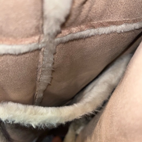 Big Chill Women's Tan and Cream Coat M - Picture 15 of 15